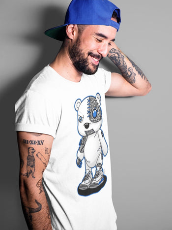 Jordan 3 Racer Blue Sneaker Match Tees Cyborg Bear Sneaker Tees Jordan 3 Racer Blue Sneaker Release Tees Unisex Shirts