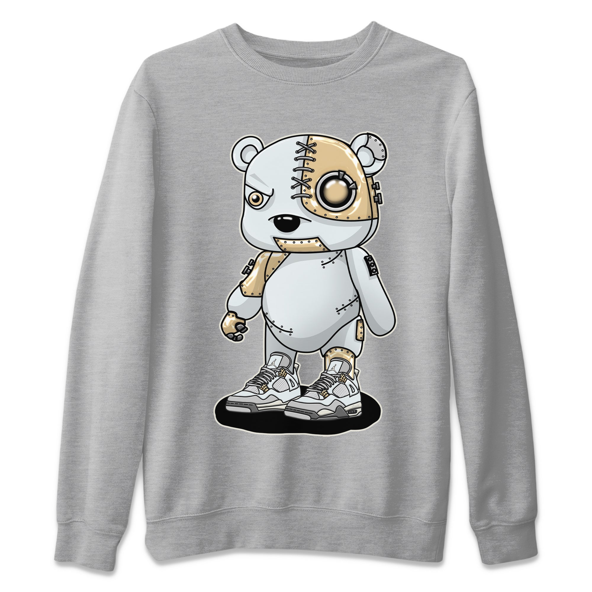 Jordan 4 Craft Sneaker Match Tees Cyborg Bear Sneaker Tees Jordan 4 Craft Sneaker Release Tees Unisex Shirts