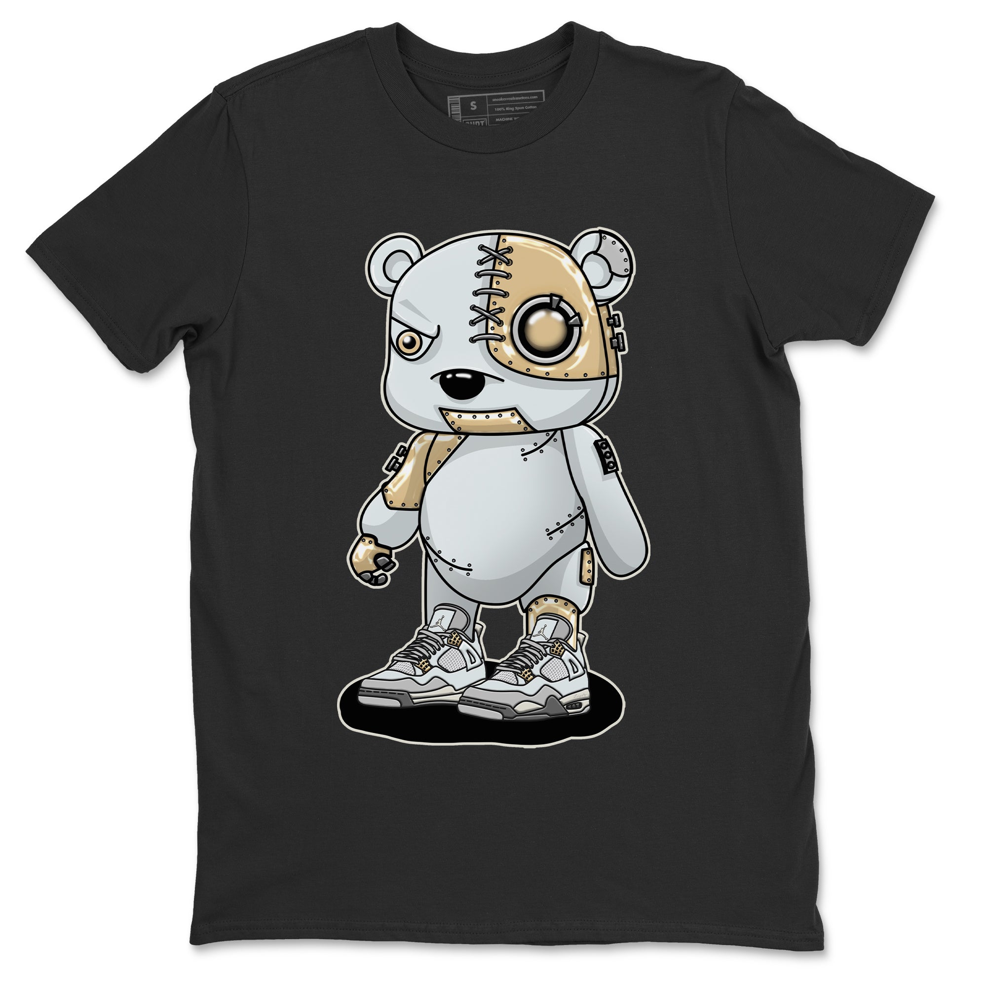 Jordan 4 Craft Sneaker Match Tees Cyborg Bear Sneaker Tees Jordan 4 Craft Sneaker Release Tees Unisex Shirts