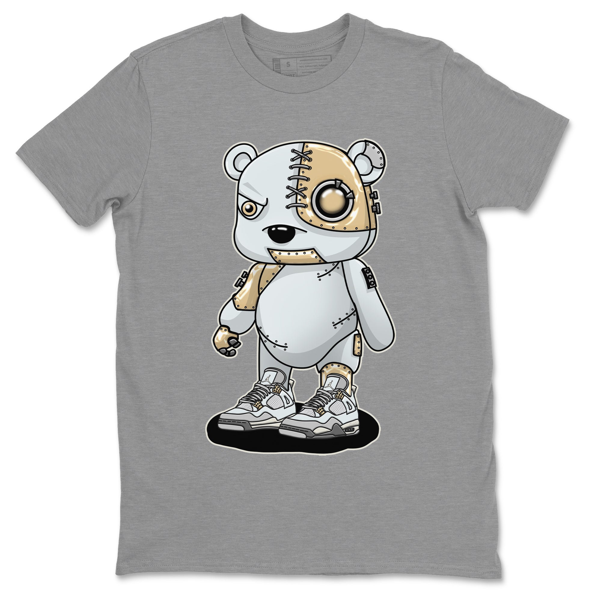 Jordan 4 Craft Sneaker Match Tees Cyborg Bear Sneaker Tees Jordan 4 Craft Sneaker Release Tees Unisex Shirts