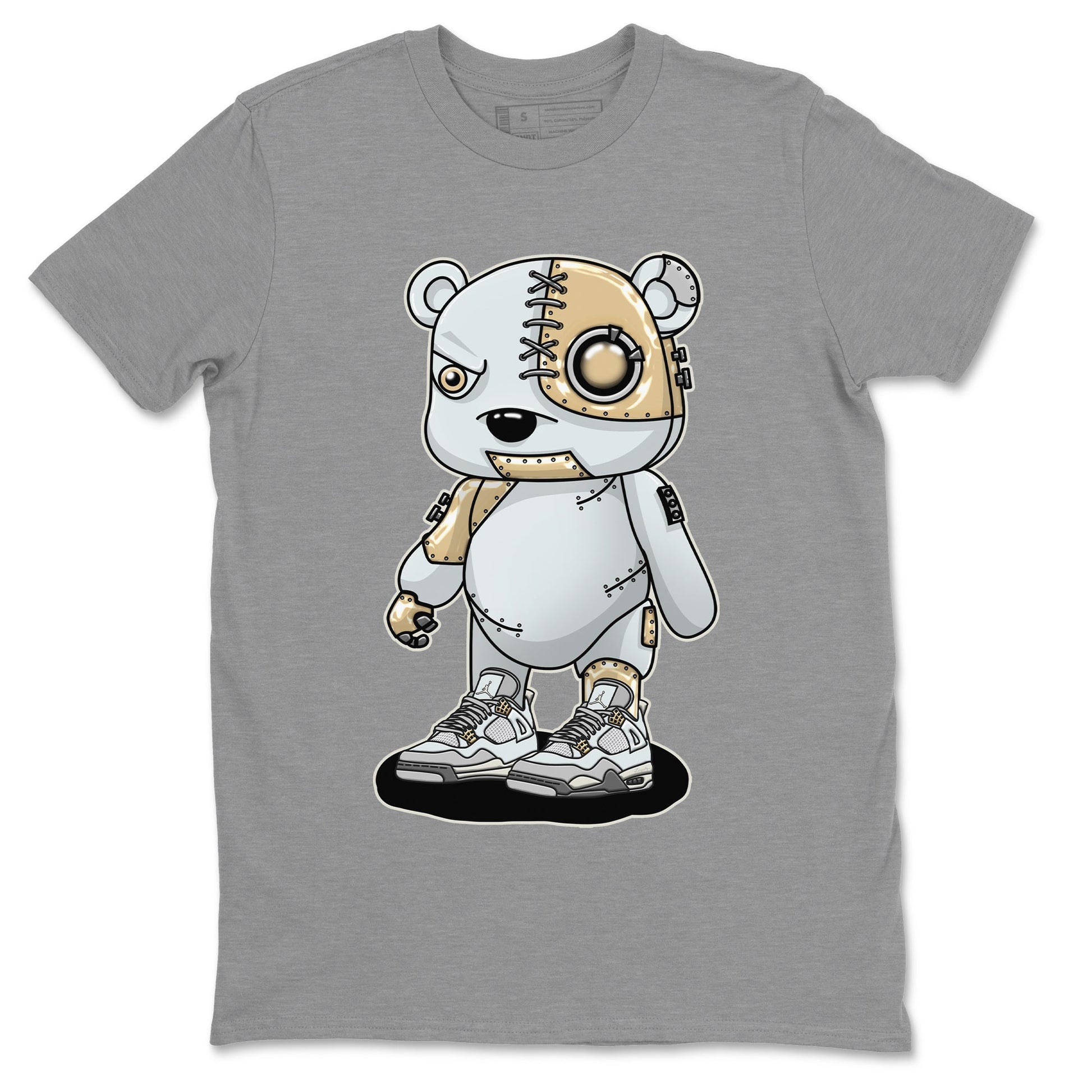 Jordan 4 Craft Sneaker Match Tees Cyborg Bear Sneaker Tees Jordan 4 Craft Sneaker Release Tees Unisex Shirts