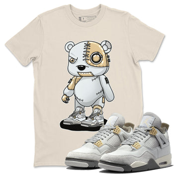Jordan 4 Craft Sneaker Match Tees Cyborg Bear Sneaker Tees Jordan 4 Craft Sneaker Release Tees Unisex Shirts