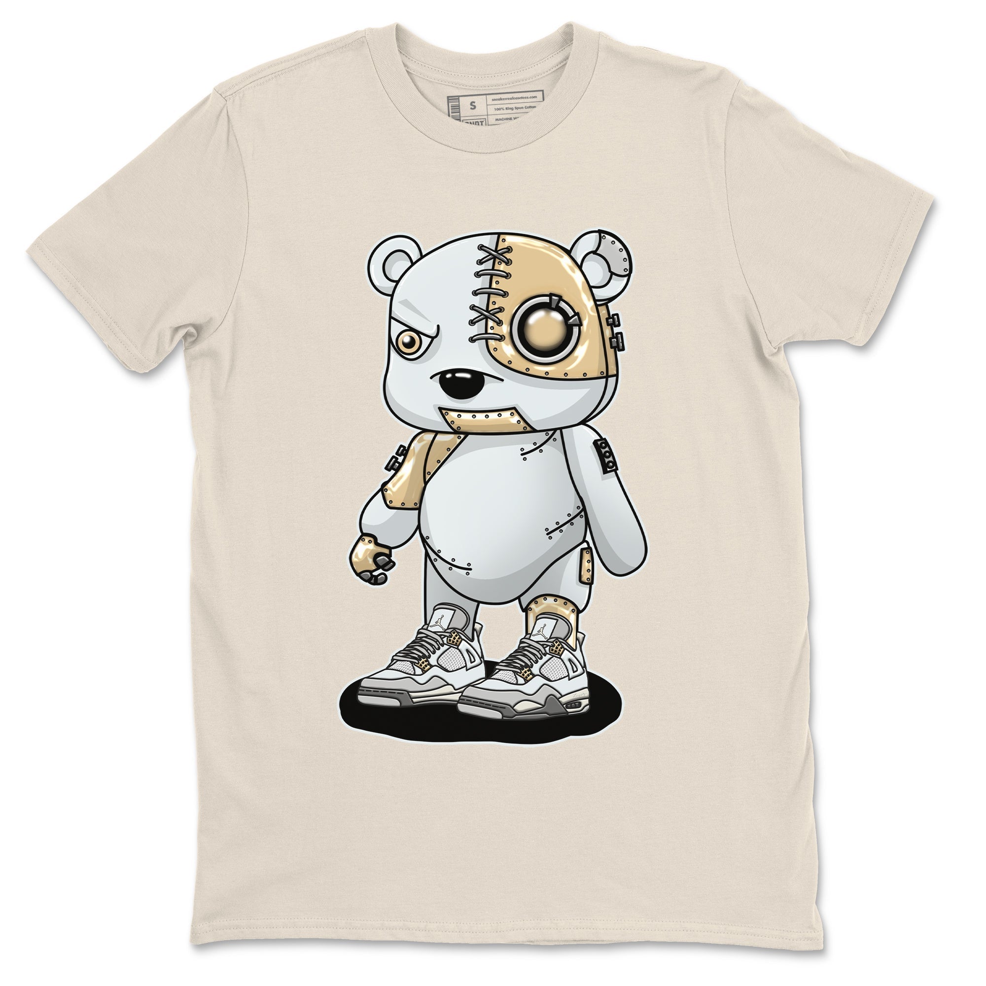 Jordan 4 Craft Sneaker Match Tees Cyborg Bear Sneaker Tees Jordan 4 Craft Sneaker Release Tees Unisex Shirts