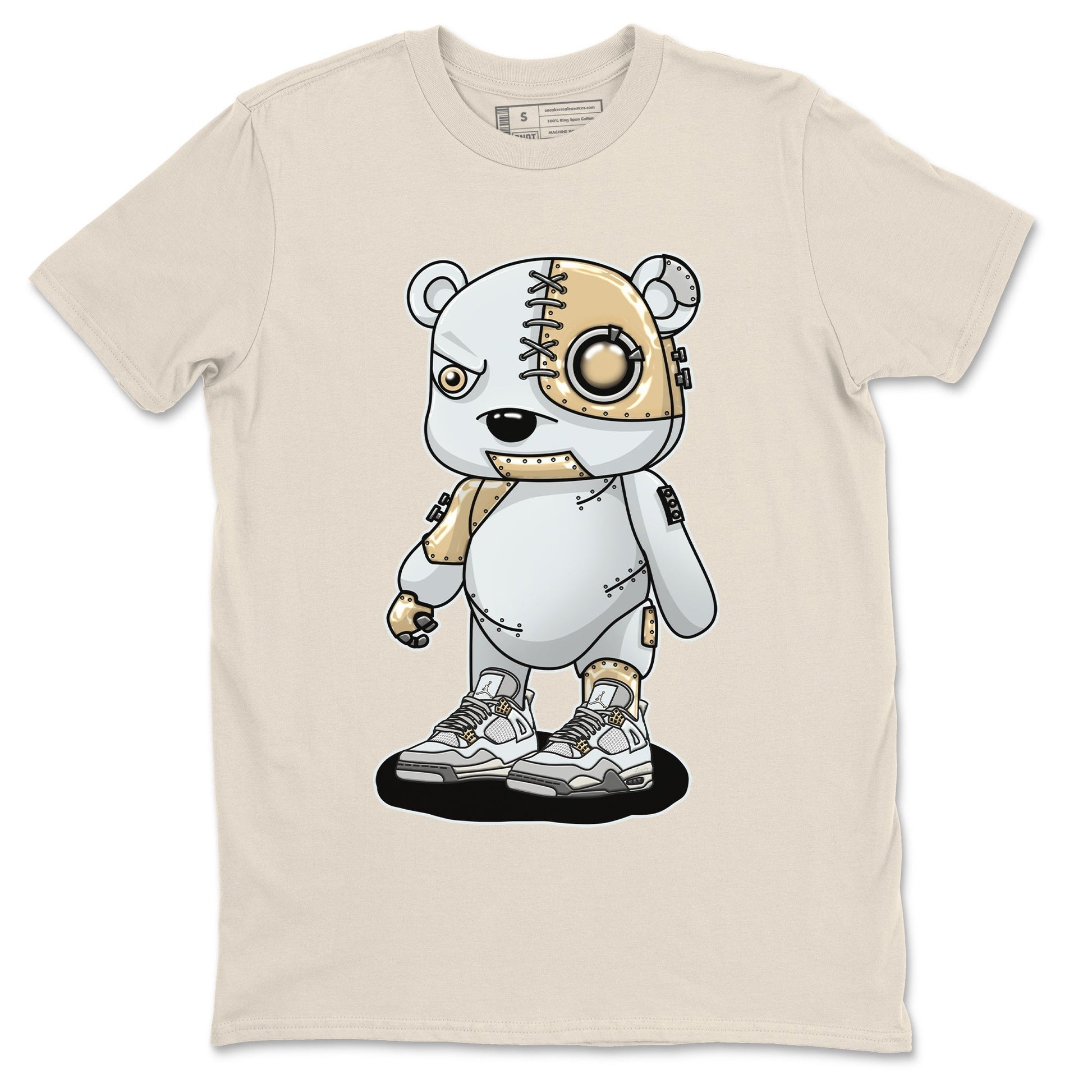 Jordan 4 Craft Sneaker Match Tees Cyborg Bear Sneaker Tees Jordan 4 Craft Sneaker Release Tees Unisex Shirts