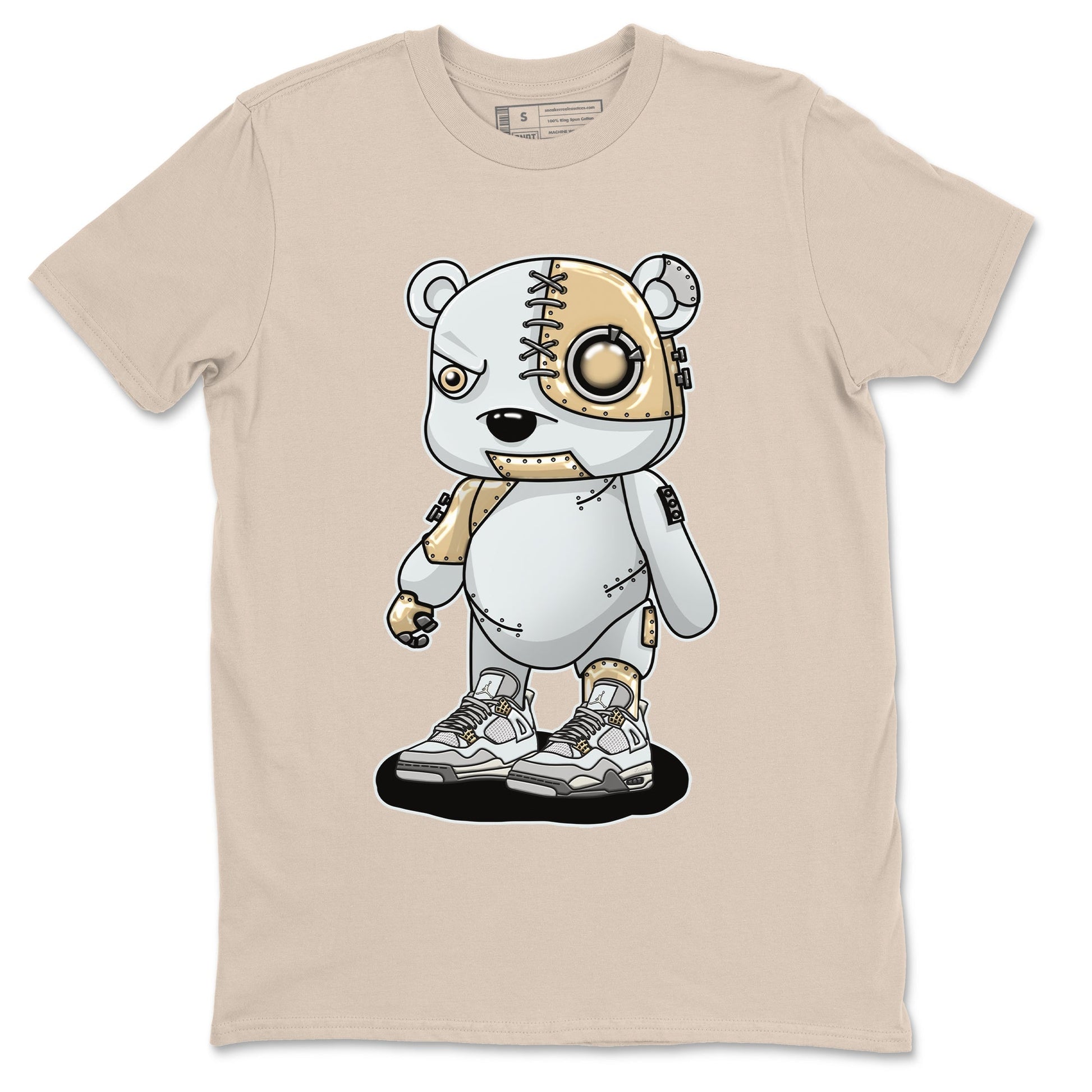 Jordan 4 Craft Sneaker Match Tees Cyborg Bear Sneaker Tees Jordan 4 Craft Sneaker Release Tees Unisex Shirts