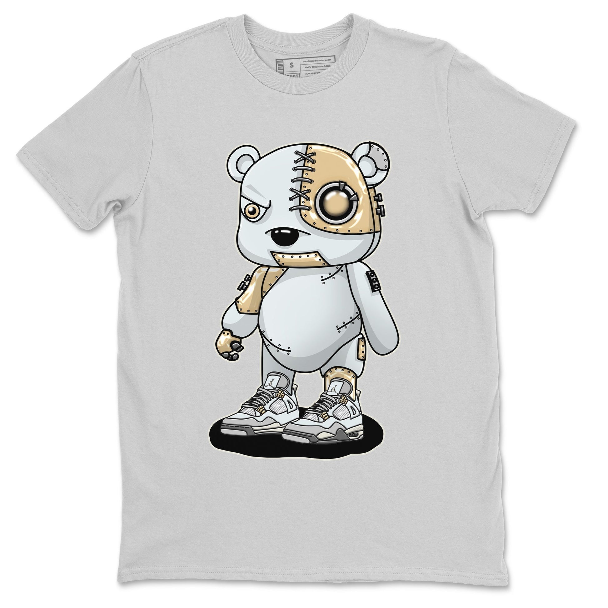 Jordan 4 Craft Sneaker Match Tees Cyborg Bear Sneaker Tees Jordan 4 Craft Sneaker Release Tees Unisex Shirts