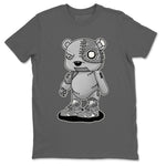 AJ4 Frozen Moments shirt to match jordans Cyborg Bear sneaker tees Crew Neck AJ4 Frozen Moments SNRT Sneaker Release Tees Unisex Casual Shirts Cool Grey 2 T-Shirt