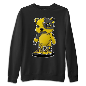 Jordan 4 Lightning Sneaker Match Tees Cyborg Bear Sneaker Tees Jordan 4 Lightning Sneaker Release Tees Unisex Shirts