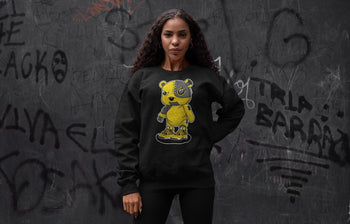 Jordan 4 Lightning Sneaker Match Tees Cyborg Bear Sneaker Tees Jordan 4 Lightning Sneaker Release Tees Unisex Shirts