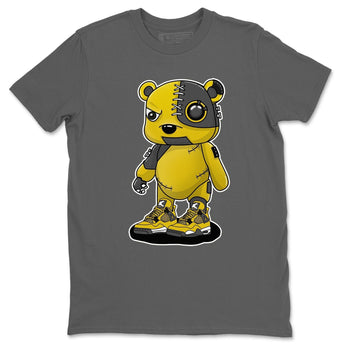 Jordan 4 Lightning Sneaker Match Tees Cyborg Bear Sneaker Tees Jordan 4 Lightning Sneaker Release Tees Unisex Shirts