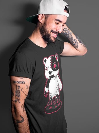 Jordan 4 Red Thunder Sneaker Match Tees Cyborg Bear Sneaker Tees Jordan 4 Red Thunder Sneaker Release Tees Unisex Shirts
