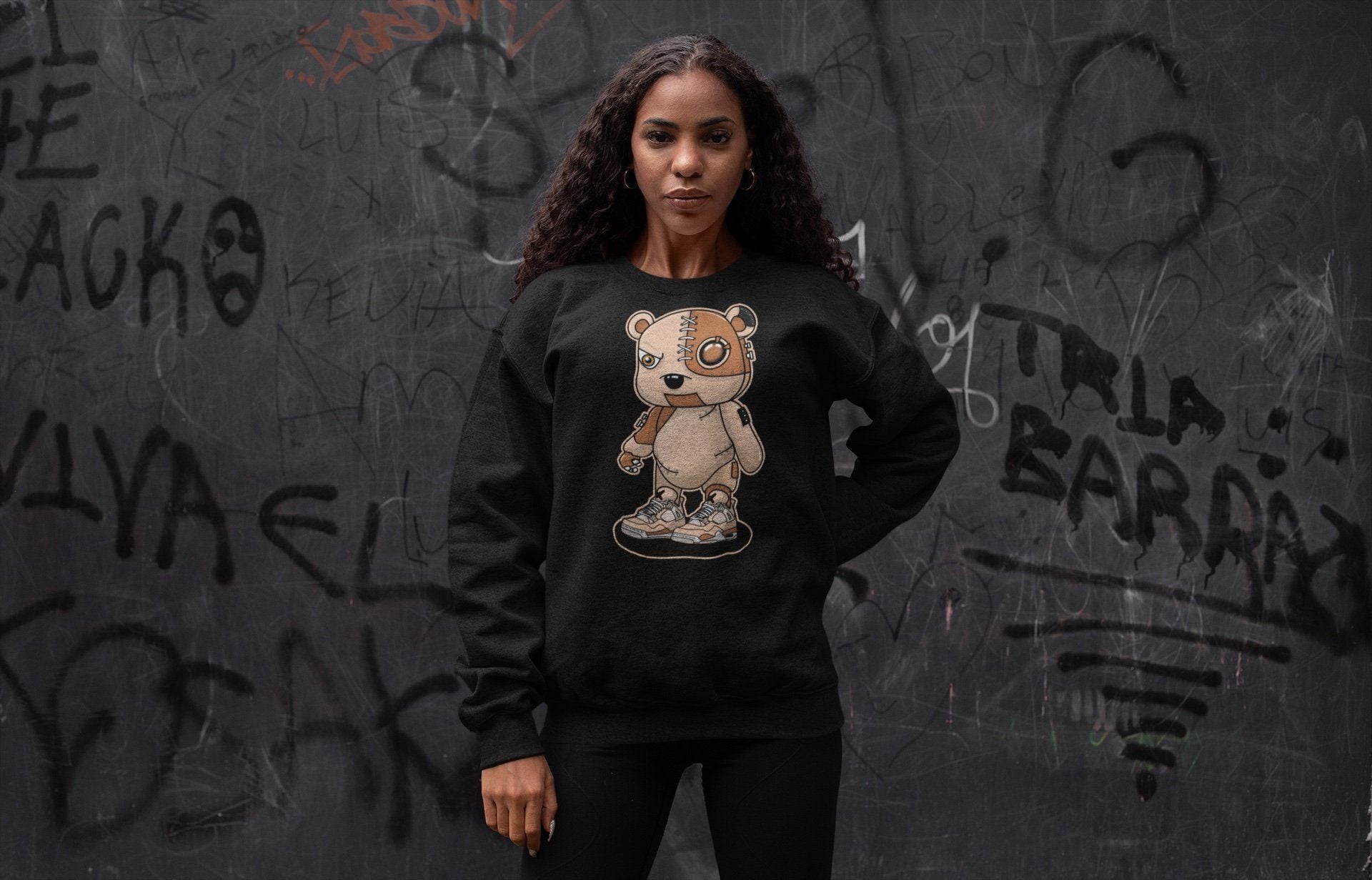 Jordan 4 Shimmer Sneaker Match Tees Cyborg Bear Sneaker Tees Jordan 4 Shimmer Sneaker Release Tees Unisex Shirts
