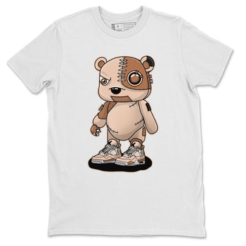Jordan 4 Shimmer Sneaker Match Tees Cyborg Bear Sneaker Tees Jordan 4 Shimmer Sneaker Release Tees Unisex Shirts