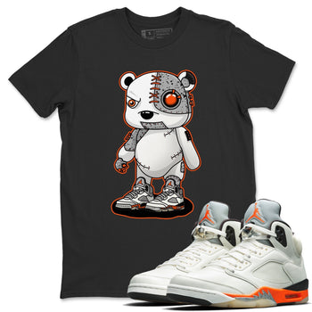 Jordan 5 Shattered Backboard Sneaker Match Tees Cyborg Bear Sneaker Tees Jordan 5 Shattered Backboard Sneaker Release Tees Unisex Shirts