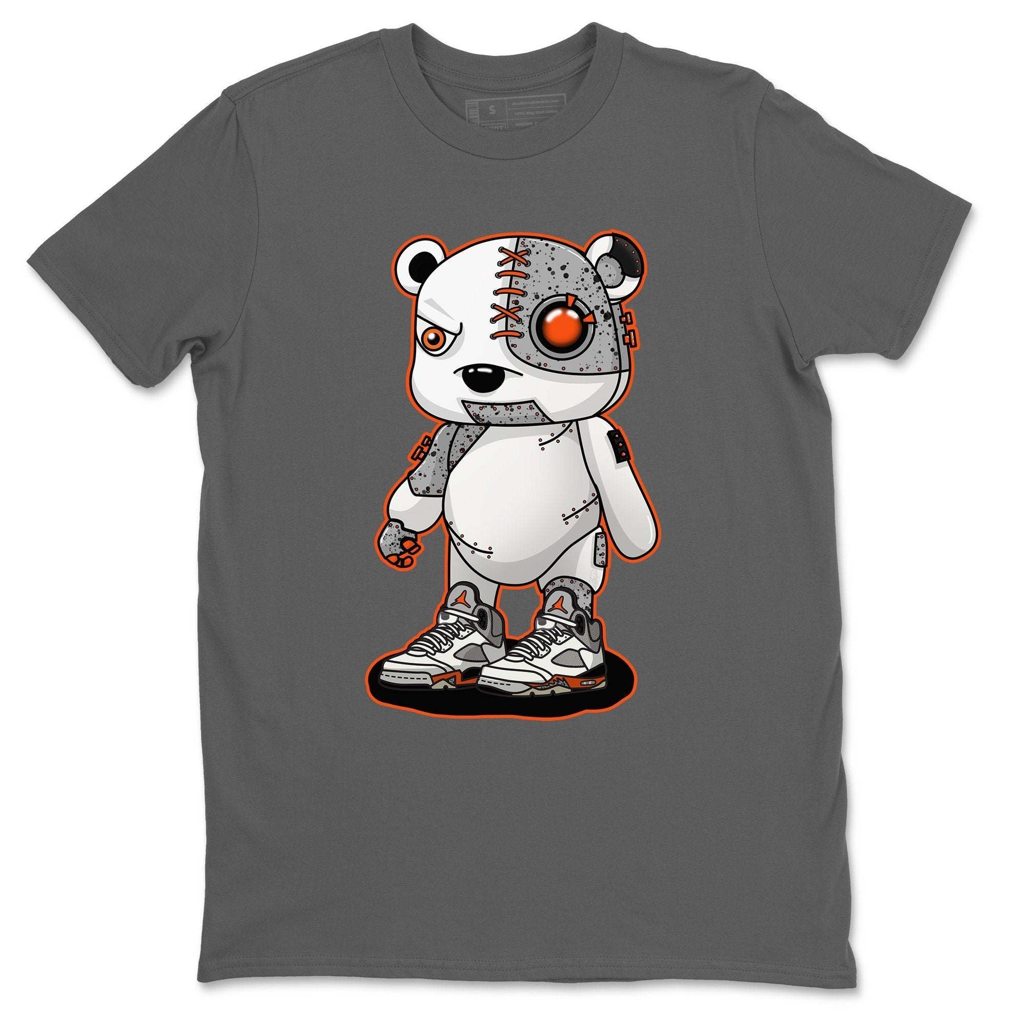 Jordan 5 Shattered Backboard Sneaker Match Tees Cyborg Bear Sneaker Tees Jordan 5 Shattered Backboard Sneaker Release Tees Unisex Shirts
