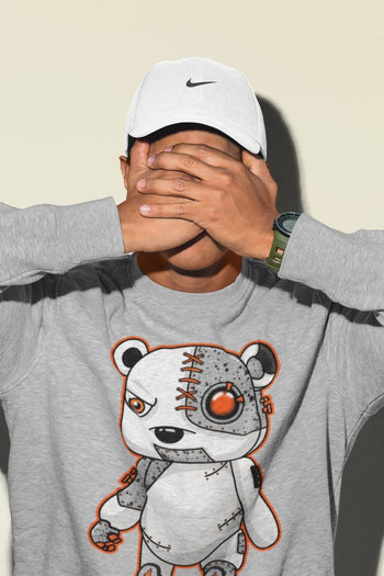 Jordan 5 Shattered Backboard Sneaker Match Tees Cyborg Bear Sneaker Tees Jordan 5 Shattered Backboard Sneaker Release Tees Unisex Shirts