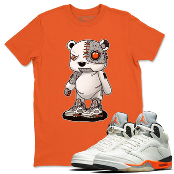 Jordan 5 Shattered Backboard Sneaker Match Tees Cyborg Bear Sneaker Tees Jordan 5 Shattered Backboard Sneaker Release Tees Unisex Shirts