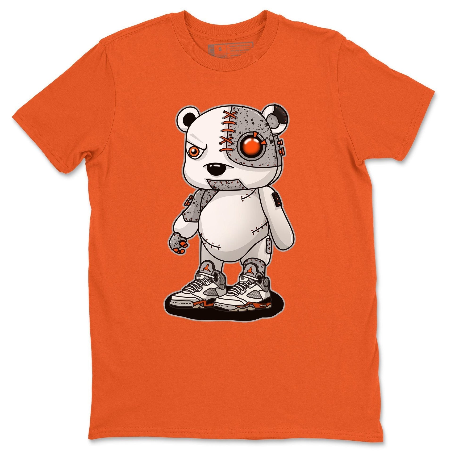 Jordan 5 Shattered Backboard Sneaker Match Tees Cyborg Bear Sneaker Tees Jordan 5 Shattered Backboard Sneaker Release Tees Unisex Shirts