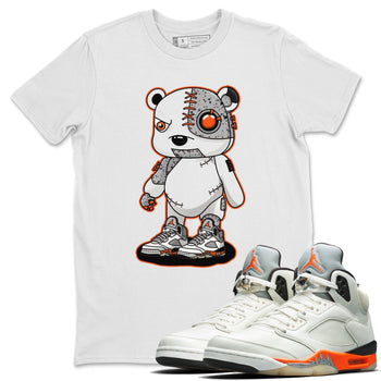Jordan 5 Shattered Backboard Sneaker Match Tees Cyborg Bear Sneaker Tees Jordan 5 Shattered Backboard Sneaker Release Tees Unisex Shirts