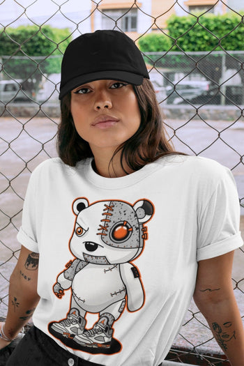 Jordan 5 Shattered Backboard Sneaker Match Tees Cyborg Bear Sneaker Tees Jordan 5 Shattered Backboard Sneaker Release Tees Unisex Shirts