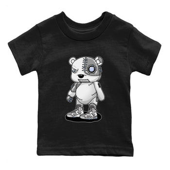 Jordan 6 Cool Grey Sneaker Match Tees Cyborg Bear Sneaker Tees Jordan 6 Cool Grey Sneaker Release Tees Kids Shirts