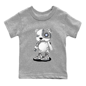 Jordan 6 Cool Grey Sneaker Match Tees Cyborg Bear Sneaker Tees Jordan 6 Cool Grey Sneaker Release Tees Kids Shirts