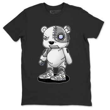 Jordan 6 Cool Grey Sneaker Match Tees Cyborg Bear Sneaker Tees Jordan 6 Cool Grey Sneaker Release Tees Unisex Shirts