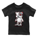 Jordan 9 Fire Red Sneaker Match Tees Cyborg Bear Sneaker Tees Jordan 9 Fire Red Sneaker Release Tees Kids Shirts