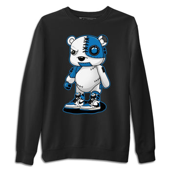 Jordan 1 Travis Scott Fragment Sneaker Match Tees Cyborg Bear Sneaker Tees Jordan 1 Travis Scott Fragment Sneaker Release Tees Unisex Shirts