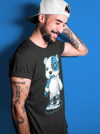 Jordan 1 Travis Scott Fragment Sneaker Match Tees Cyborg Bear Sneaker Tees Jordan 1 Travis Scott Fragment Sneaker Release Tees Unisex Shirts