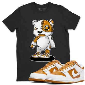 Cyborg Bear sneaker match tees to Dark Curry Reverse Curry street fashion brand for shirts to match Jordans SNRT Sneaker Tees Dunk Dark Curry unisex t-shirt Black 1 unisex shirt