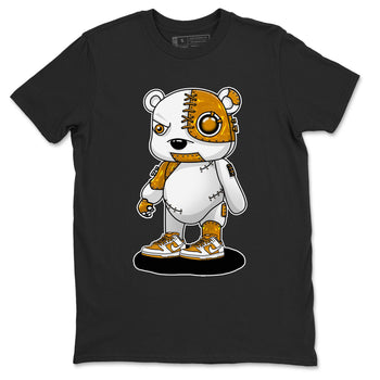 Cyborg Bear sneaker match tees to Dark Curry Reverse Curry street fashion brand for shirts to match Jordans SNRT Sneaker Tees Dunk Dark Curry unisex t-shirt Black 2 unisex shirt