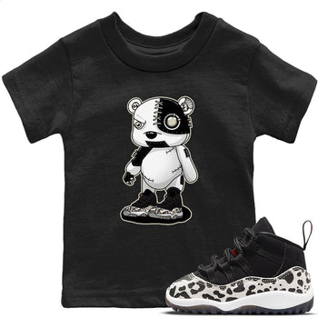Jordan 11 Animal Instinct Sneaker Match Tees Cyborg Bear Sneaker Tees Jordan 11 Animal Instinct Sneaker Release Tees Kids Shirts