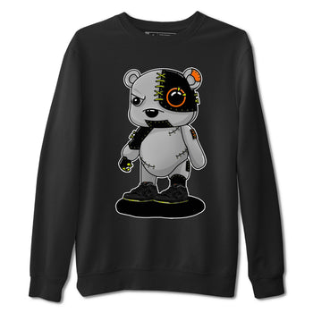 Nike Dunk Mid Premium shirt to match jordans Cyborg Bear sneaker tees Nike Dunk Mid Halloween SNRT Sneaker Tees Sneaker Matching Clothing Brand Unisex Sneaker Tee Black 2 T-Shirt