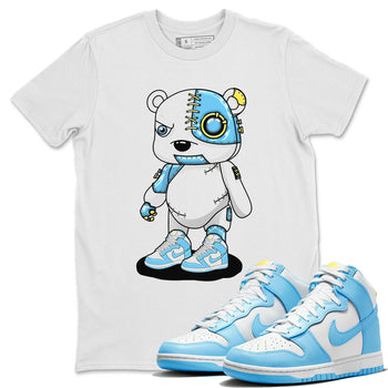 Nike Dunk High Blue Chill Sneaker Match Tees Cyborg Bear Sneaker Tees Nike Dunk High Blue Chill Sneaker Release Tees Unisex Shirts