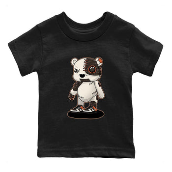 Nike Low Dunk Red Panda shirt to match jordans Cyborg Bear sneaker tees Nike Dunk Red Panda SNRT Sneaker Tees Baby Toddler Black 2 T-Shirt