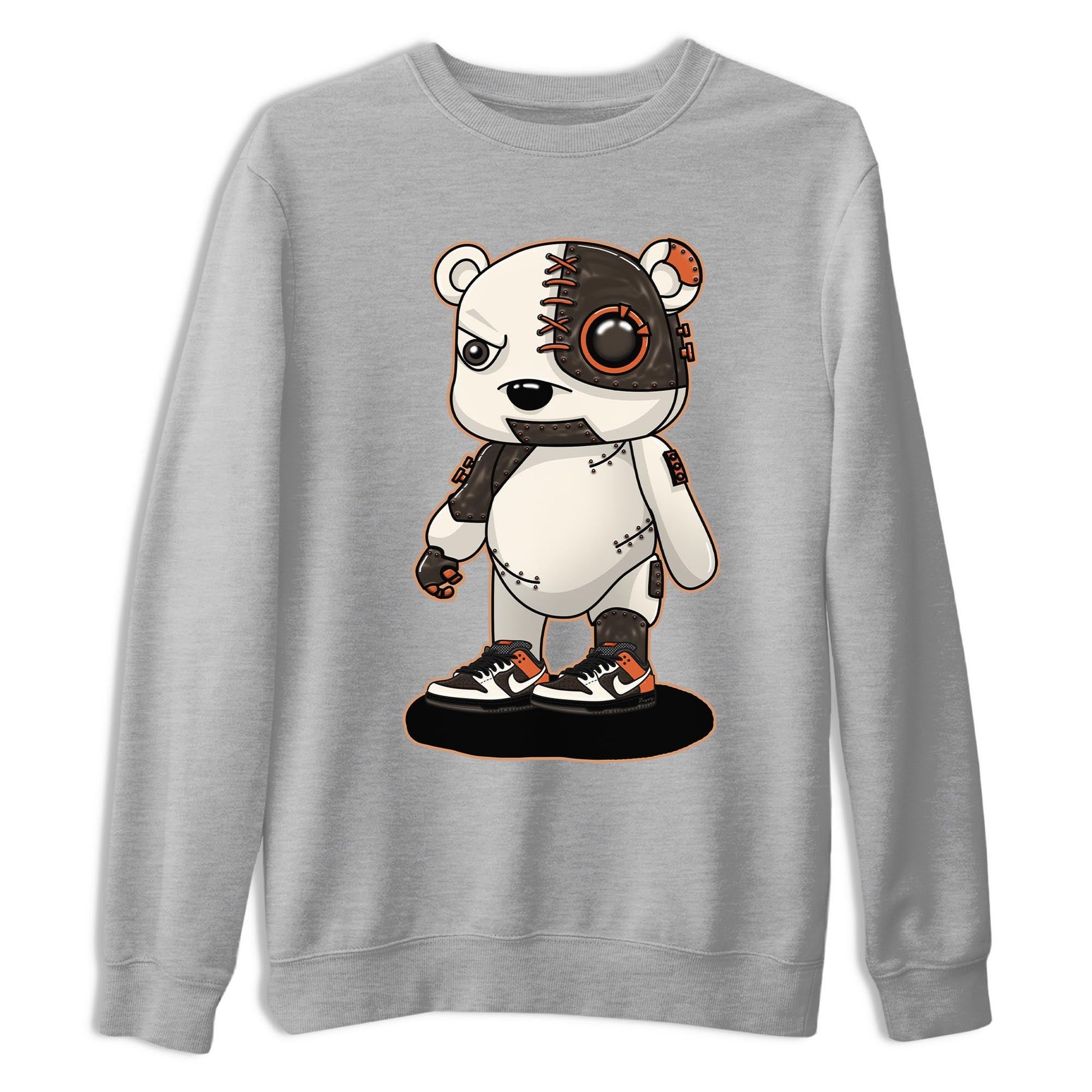 Nike Low Dunk Red Panda shirt to match jordans Cyborg Bear sneaker tees Nike Dunk Red Panda SNRT Sneaker Tees Unisex Streetwear Clothing Heather Grey 2 T-Shirt
