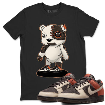 Nike Low Dunk Red Panda shirt to match jordans Cyborg Bear sneaker tees Nike Dunk Red Panda SNRT Sneaker Tees Unisex Streetwear Clothing Black 1 T-Shirt