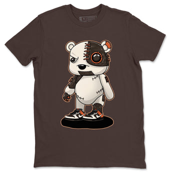 Nike Low Dunk Red Panda shirt to match jordans Cyborg Bear sneaker tees Nike Dunk Red Panda SNRT Sneaker Tees Unisex Streetwear Clothing Dark Chocolate 2 T-Shirt