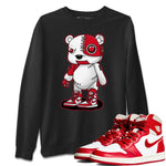 Jordan 1 Newstalgia Sneaker Match Tees Cyborg Bear Sneaker Tees Jordan 1 Newstalgia Sneaker Release Tees Unisex Shirts