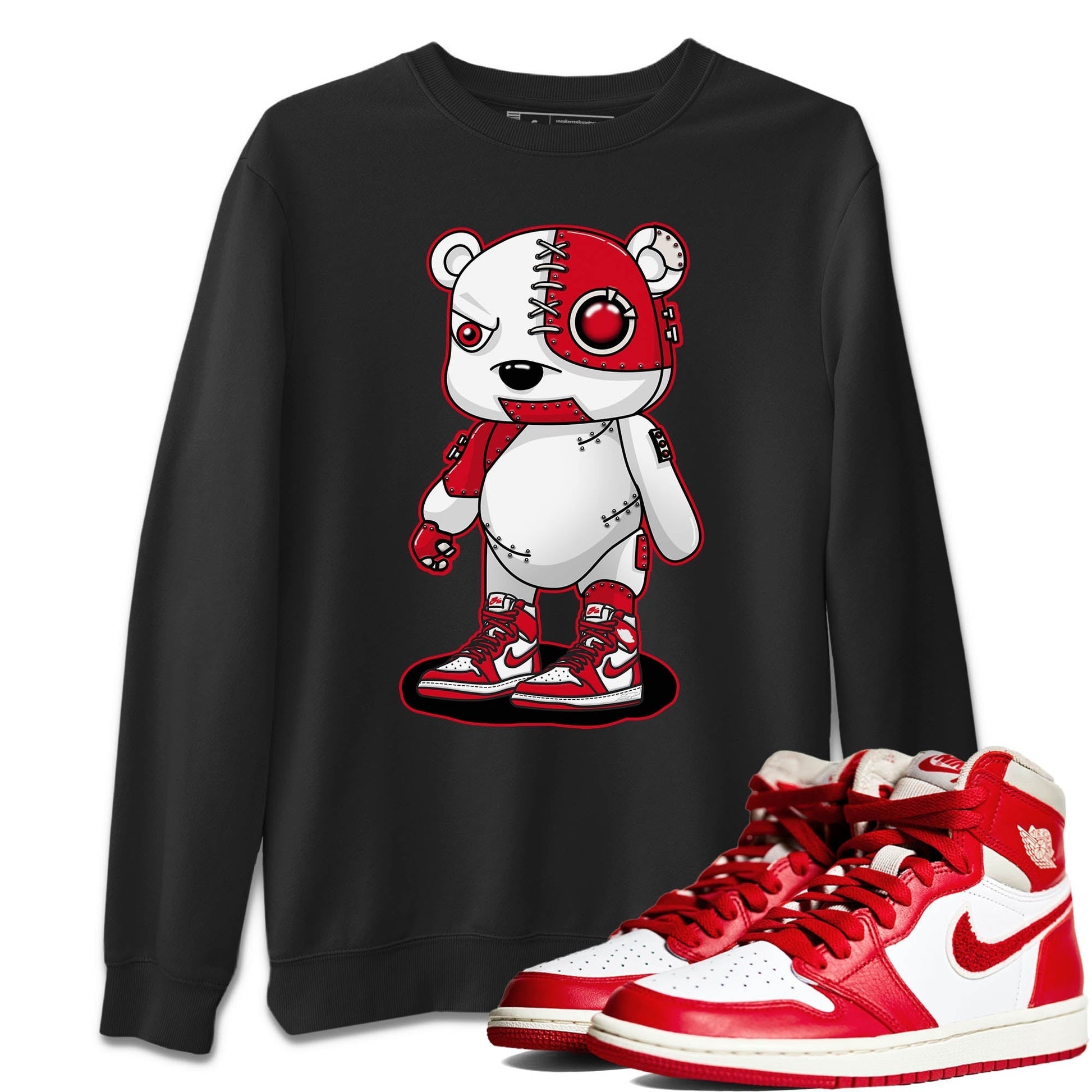 Jordan 1 Newstalgia Sneaker Match Tees Cyborg Bear Sneaker Tees Jordan 1 Newstalgia Sneaker Release Tees Unisex Shirts