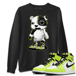 Jordan 1 Visionaire Sneaker Match Tees Cyborg Bear Sneaker Tees Jordan 1 Visionaire Sneaker Release Tees Unisex Shirts