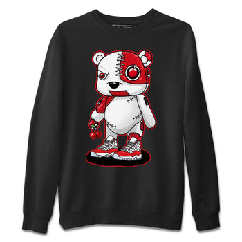 Jordan 11 Cherry Sneaker Match Tees Cyborg Bear Sneaker Tees Jordan 11 Cherry Sneaker Release Tees Unisex Shirts