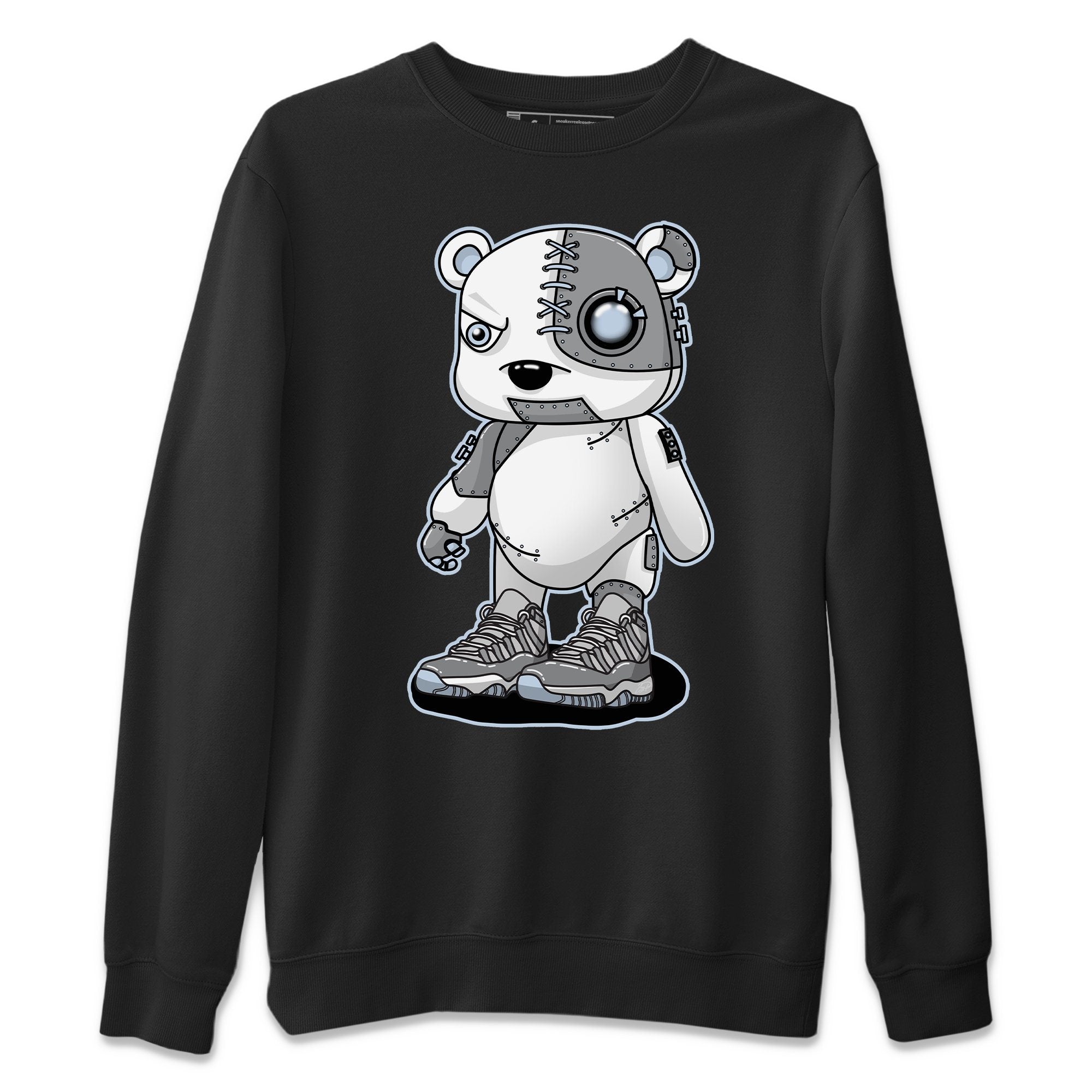 Jordan 11 Cool Grey Sneaker Match Tees Cyborg Bear Sneaker Tees Jordan 11 Cool Grey Sneaker Release Tees Unisex Shirts