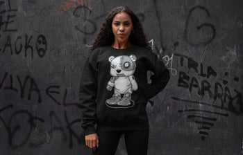 Jordan 11 Cool Grey Sneaker Match Tees Cyborg Bear Sneaker Tees Jordan 11 Cool Grey Sneaker Release Tees Unisex Shirts