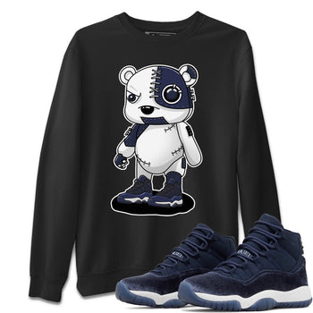 Jordan 11 Midnight Navy Sneaker Match Tees Cyborg Bear Sneaker Tees Jordan 11 Midnight Navy Sneaker Release Tees Unisex Shirts