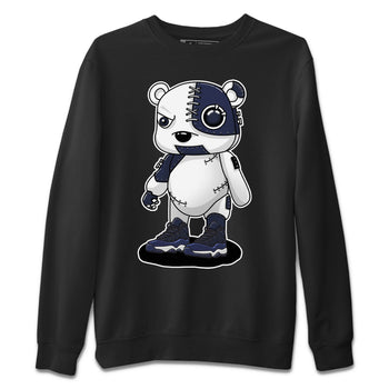 Jordan 11 Midnight Navy Sneaker Match Tees Cyborg Bear Sneaker Tees Jordan 11 Midnight Navy Sneaker Release Tees Unisex Shirts