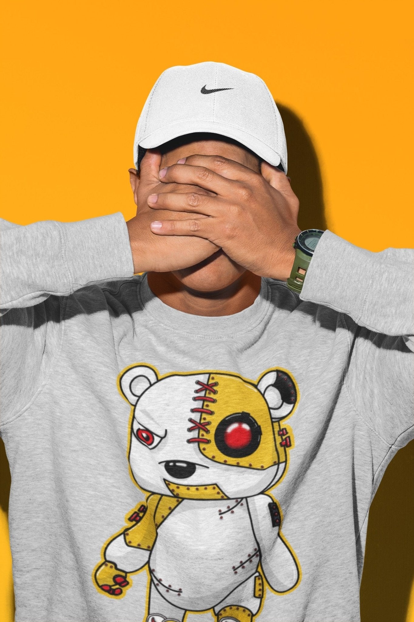 Jordan 13 Del Sol Sneaker Match Tees Cyborg Bear Sneaker Tees Jordan 13 Del Sol Sneaker Release Tees Unisex Shirts