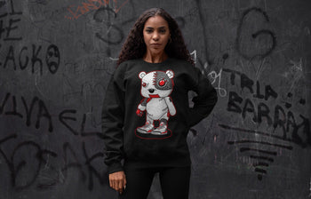 Jordan 3 Fire Red Sneaker Match Tees Cyborg Bear Sneaker Tees Jordan 3 Fire Red Sneaker Release Tees Unisex Shirts