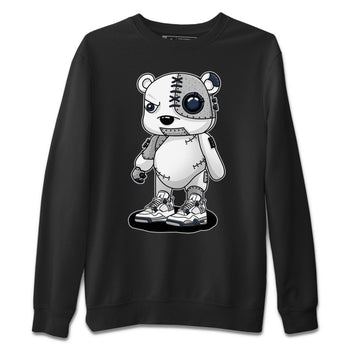 Jordan 4 Midnight Navy Sneaker Match Tees Cyborg Bear Sneaker Tees Jordan 4 Midnight Navy Sneaker Release Tees Unisex Shirts